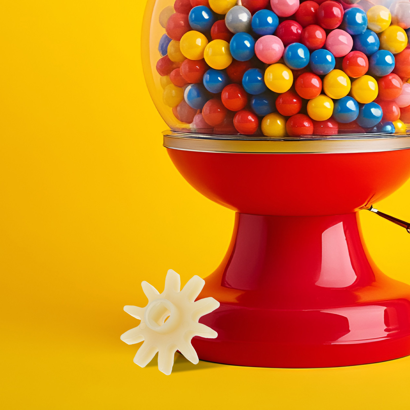 Candy Vending Machine - 10Pcs Small Candy Machine Gear Wheel