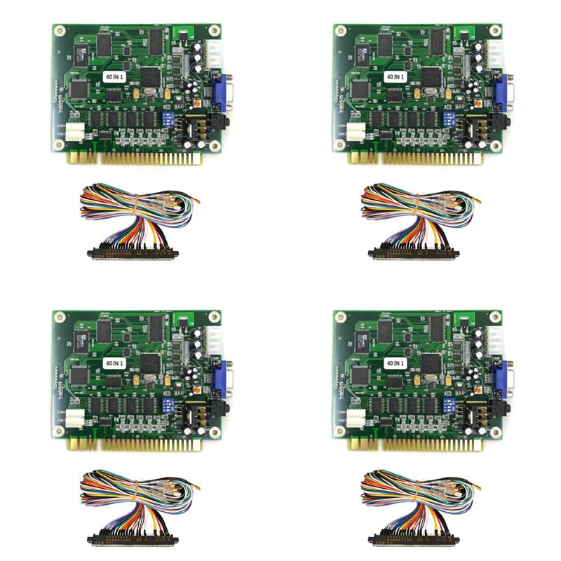 Usb Game Board Jamma - Efficient 4X 60 In 1 Multicade