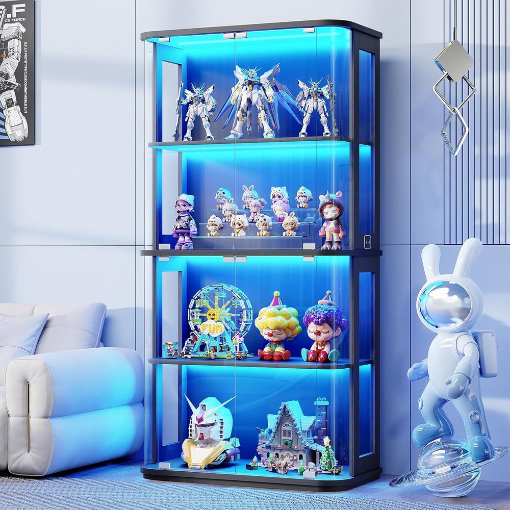 Rounded Display Cabinet with G - Glass Cabinet Display review and price