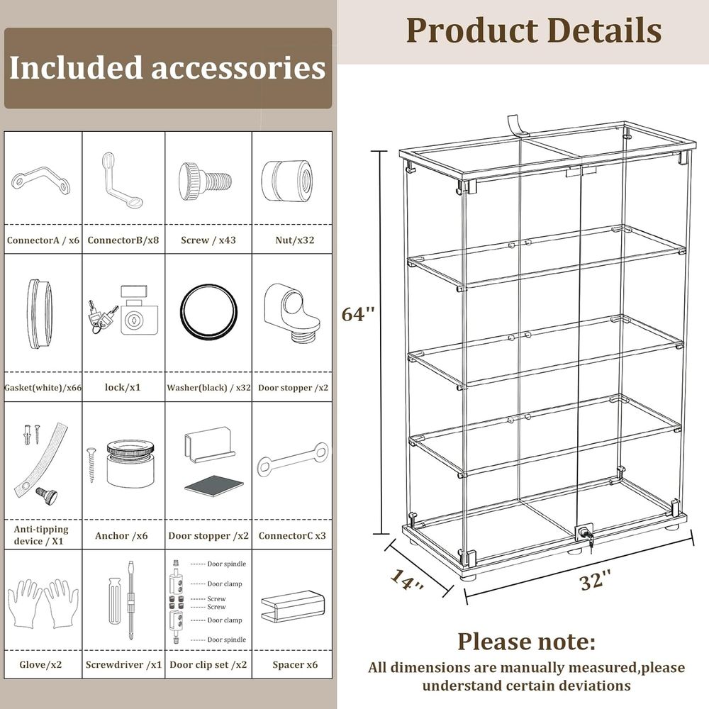 Tempered Glass Display Cabinet - Glass Cabinet Display review and price