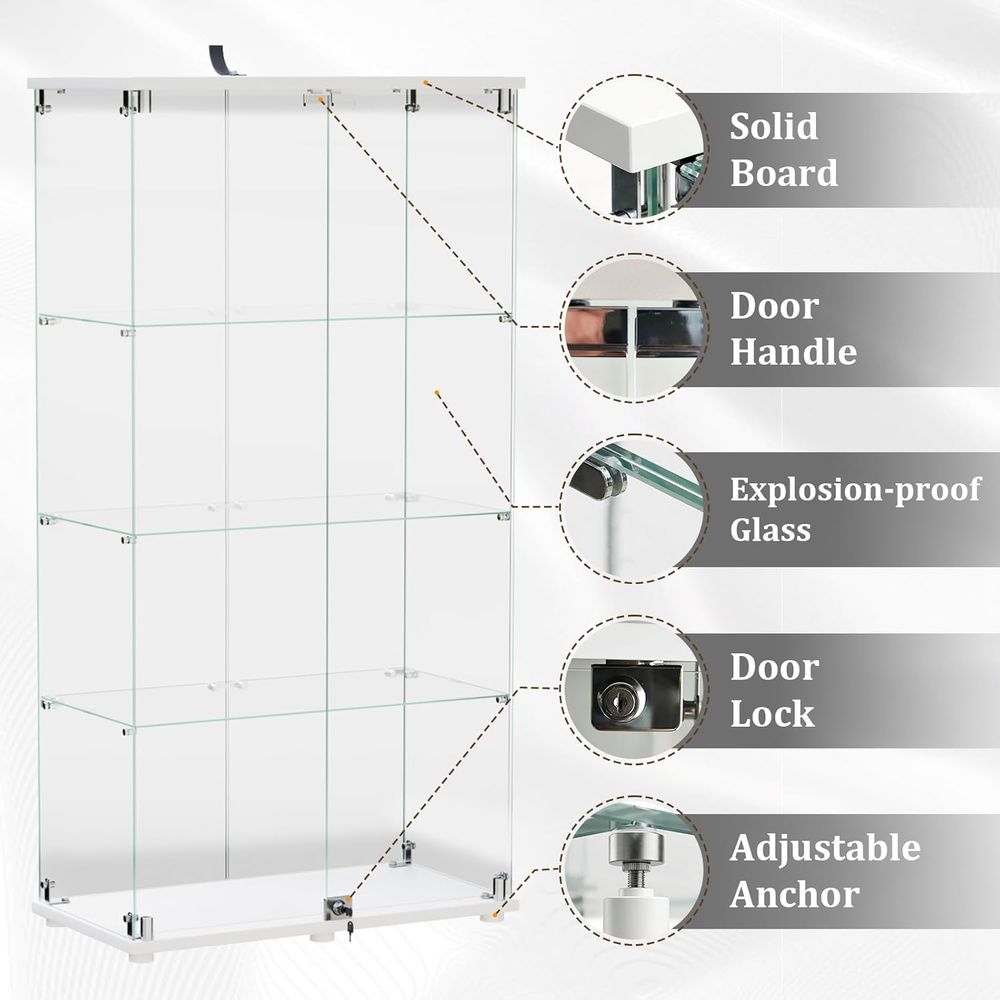 Tempered Glass Display Cabinet - Glass Cabinet Display review and price