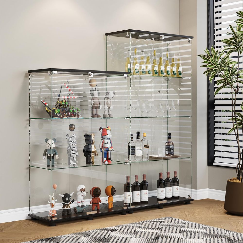 Display Cabinet with 4Shelf Do - Glass Cabinet Display review and price
