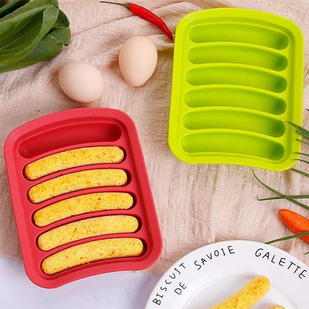 1Pcs Silicone Sausage Mold 6-c - Hot Dog Vending Cart review and price