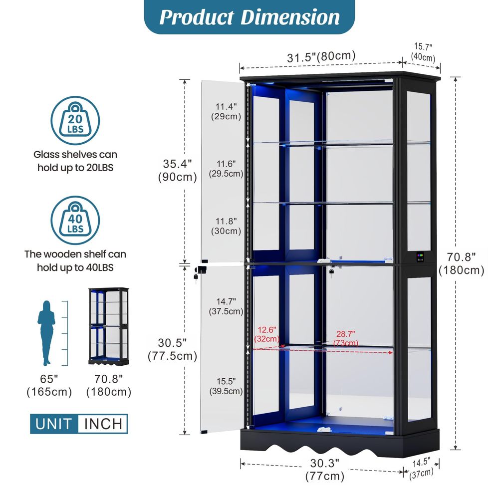 Display Cabinet with Glass Doo - Glass Cabinet Display review and price