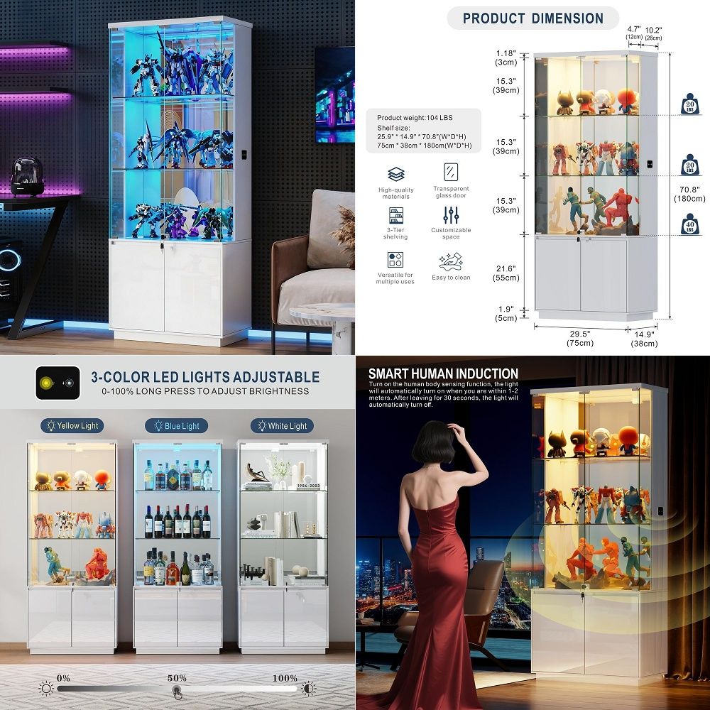 71 Display Cabinet with Glass  - Glass Cabinet Display review and price
