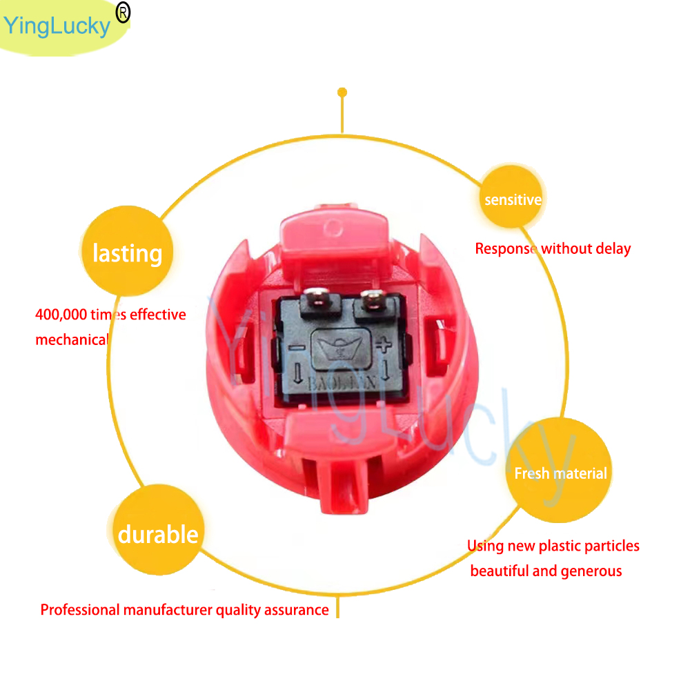 12pcs Arcade Push Button, Sanw - Arcade Ticket Machine review and price