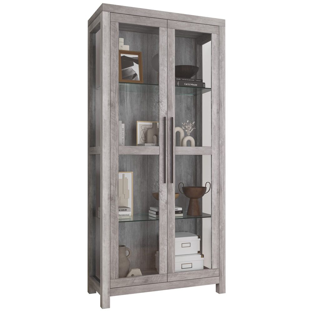 Glass Display Cabinet, Tall Cu - Glass Cabinet Display review and price