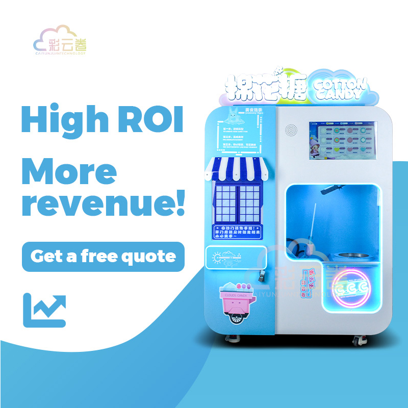 Cotton Candy Vending Machine 6 - Candy Vending Machine review and price